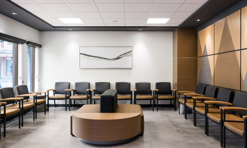 Ashton Construction Services (ACS) Projects - Guardian Radiology - Canmore, Alberta - waiting room 2